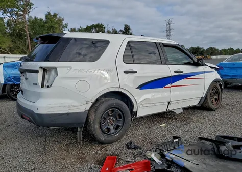 2017 Ford Explorer Police Interceptor из США, поврежденный, VIN 1FM5K8AR5HGC34550